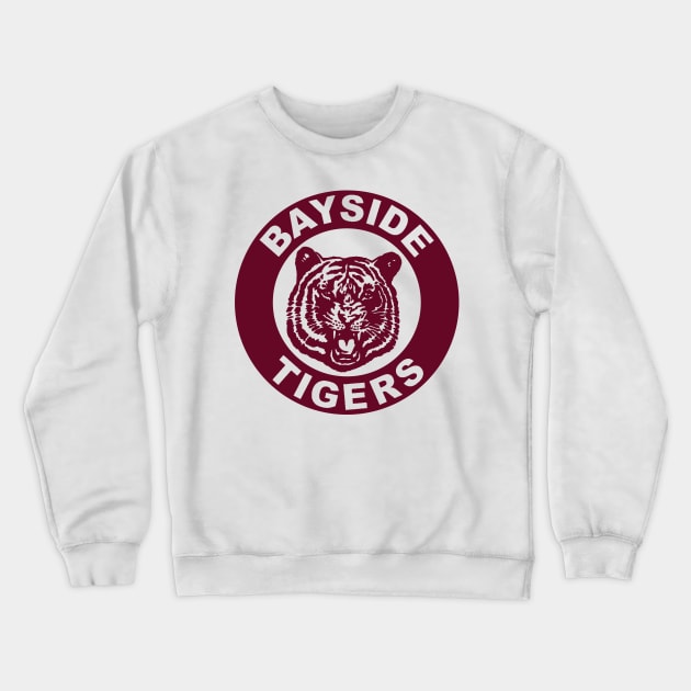 Bayside Tigers Crewneck Sweatshirt by MindsparkCreative